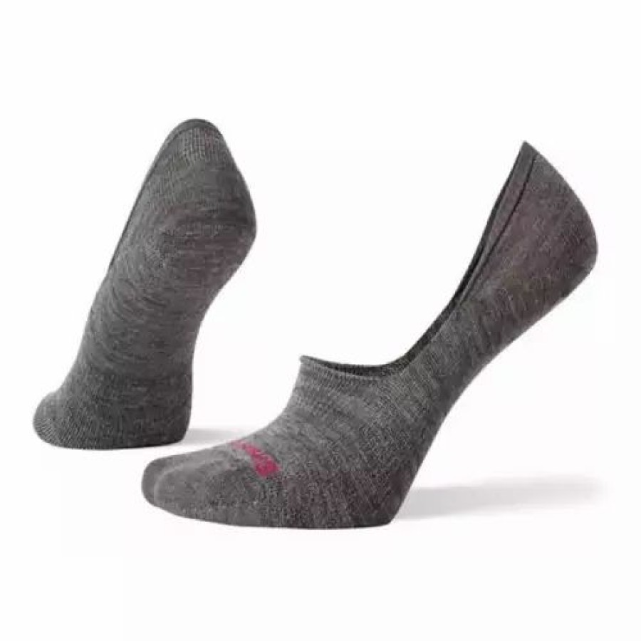 Clothing * | Women'S Smartwool Cushion Hide And Seek No Show Socks Medium Grey