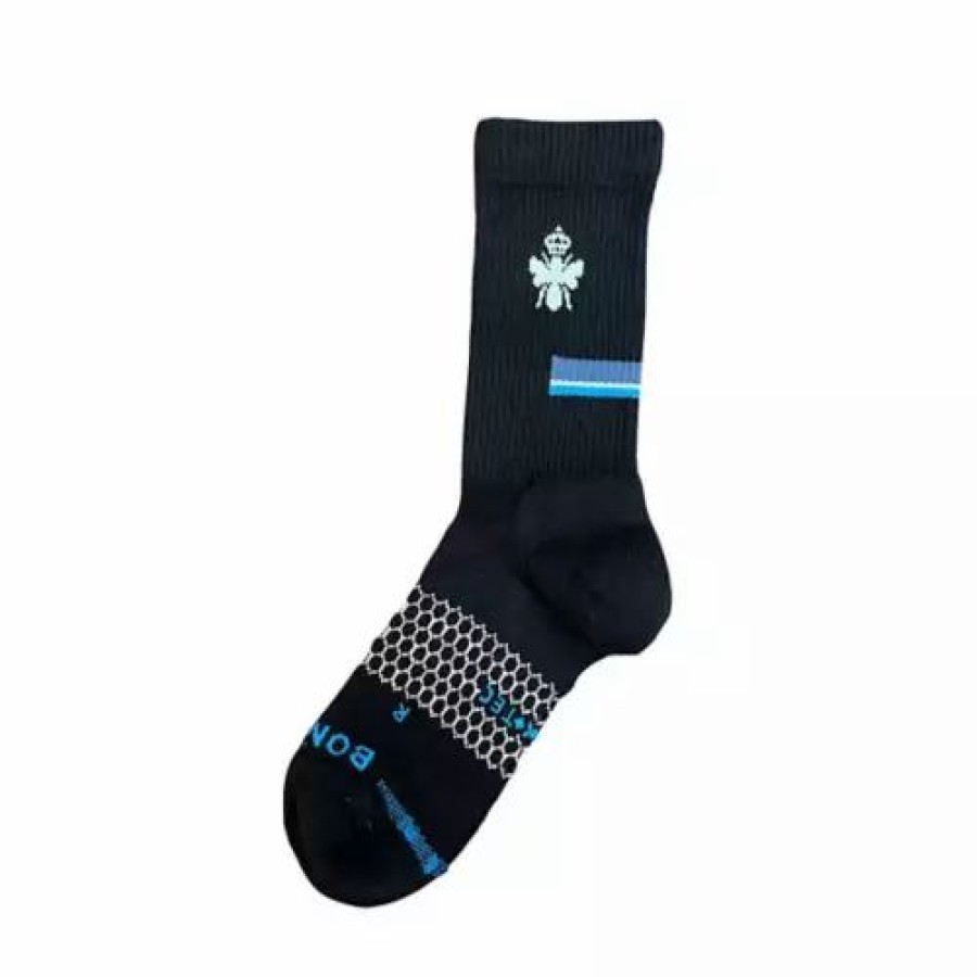 Clothing * | Adult Bombas Solid Stripe Crew Socks