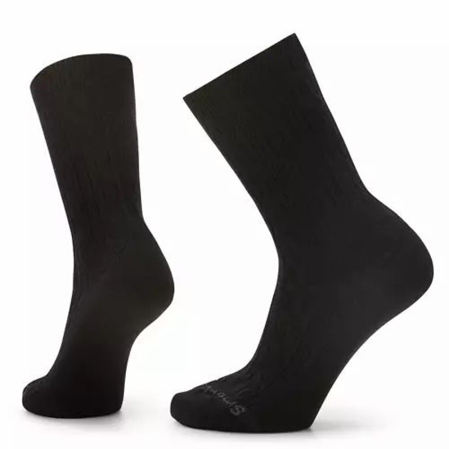 Clothing * | Women'S Smartwool Everyday Cable Zero Cushion Crew Socks