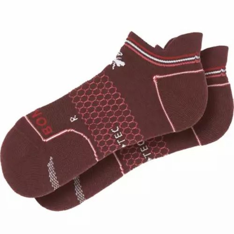 Clothing * | Adult Bombas Solid Multi Border Ankle Socks