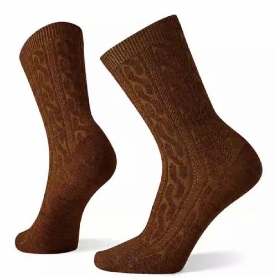 Clothing * | Women'S Smartwool Everyday Cable Crew Socks