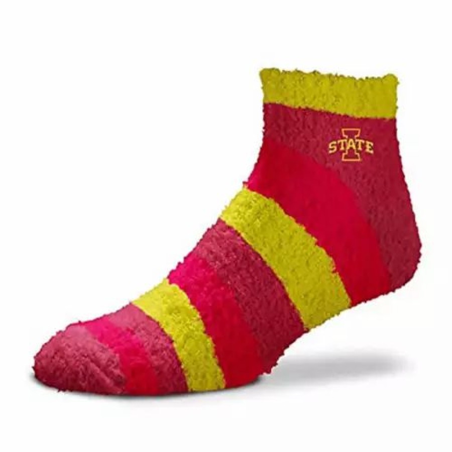 College * | For Bare Feet Women'S Iowa State Cyclones Rainbow Ii Socks