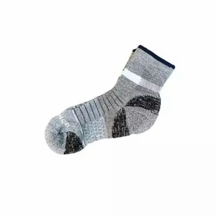 Clothing * | Adult Bombas Merino Colorblock Quarter Socks