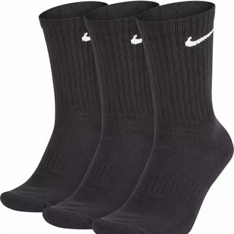 Clothing * | Adult Nike Everyday Cushion 3 Pack Crew Socks