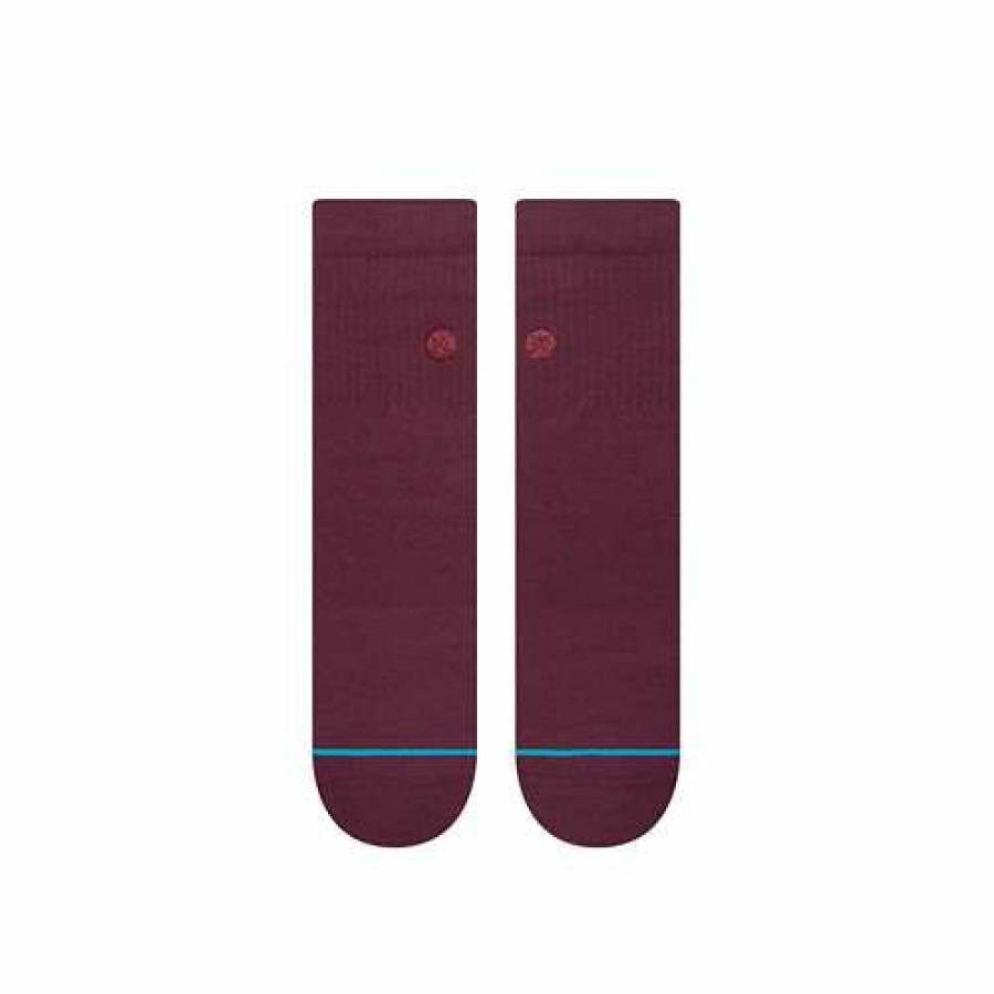 Clothing * | Adult Stance Icon Crew Socks Purple