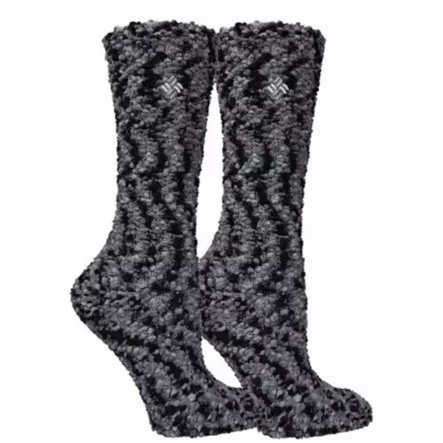 Clothing * | Women'S Columbia Popcorn Cozy Crew Socks