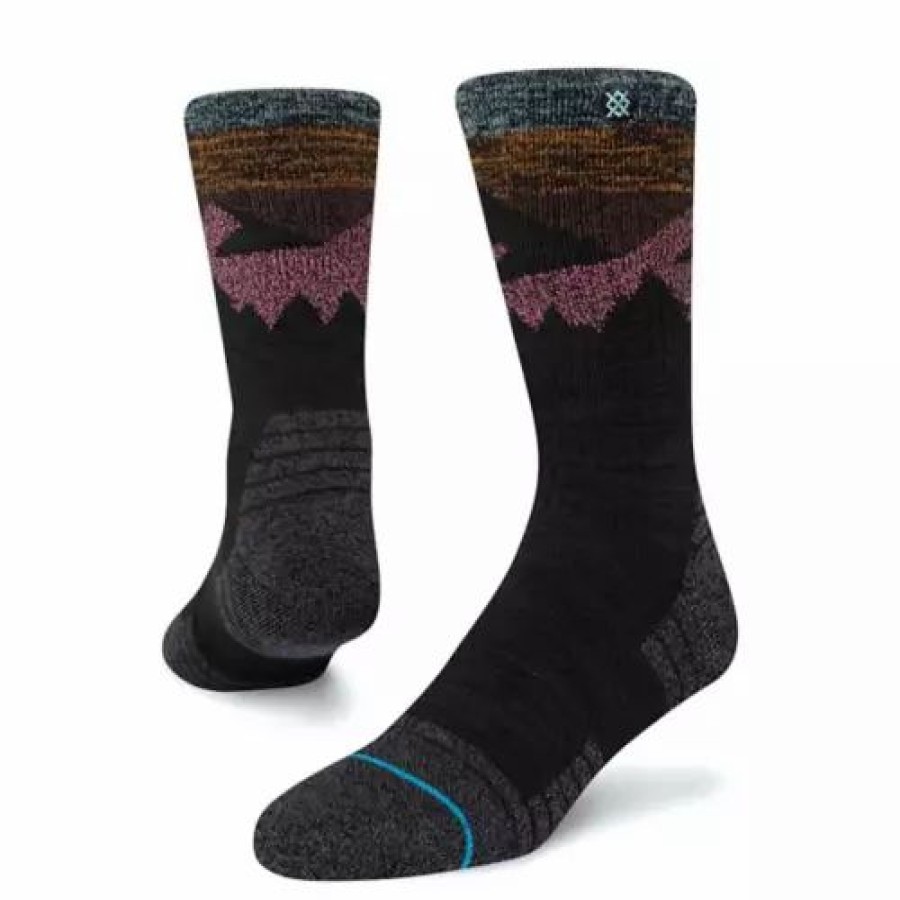 Clothing * | Adult Stance Divided Crew Hiking Socks Sienna